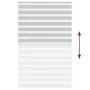 Light gray zebra curtain 140x200cm, fabric width 135.9cm, polyester. by , Blinds and blinds - Ref: Foro24-4014477, Price: 36,...
