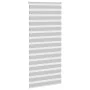 Light gray zebra curtain 95x230 cm, fabric width 90.9 cm, made of polyester. by , Blinds and blinds - Ref: Foro24-4014494, Pr...