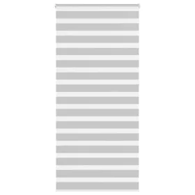 Grauer Zebra-Vorhang 105x230cm, Stoffbreite 100,9cm, aus Polyester. von , Jalousien und Jalousien - Ref: Foro24-4014496, Prei...