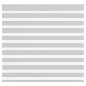 Light gray zebra curtain 155x150cm, fabric width 150.9cm, polyester. by , Blinds and blinds - Ref: Foro24-4014454, Price: 29,...