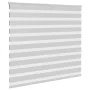 Light gray zebra curtain 155x150cm, fabric width 150.9cm, polyester. by , Blinds and blinds - Ref: Foro24-4014454, Price: 29,...