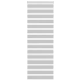 Graues Zebra-Vorhang 70x230 cm, Stoffbreite 65,9 cm, aus Polyester. von , Jalousien und Jalousien - Ref: Foro24-4014489, Prei...