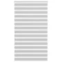 Light gray zebra curtain 130x200cm, fabric width 125.9cm, made of polyester. by , Blinds and blinds - Ref: Foro24-4014475, Pr...