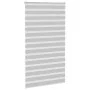 Light gray zebra curtain 130x200cm, fabric width 125.9cm, made of polyester. by , Blinds and blinds - Ref: Foro24-4014475, Pr...