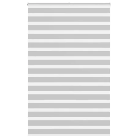 Light gray zebra curtain 150x230cm, fabric width 145.9cm, made of polyester. by , Blinds and blinds - Ref: Foro24-4014505, Pr...