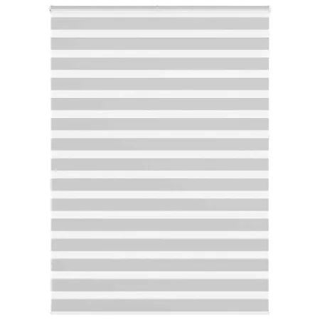 Leicht grauer Zebra-Vorhang 160x230cm, Stoffbreite 155,9cm, aus Polyester. von , Jalousien und Jalousien - Ref: Foro24-401450...
