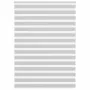 Light gray zebra curtain 160x230cm, fabric width 155.9cm, made of polyester. by , Blinds and blinds - Ref: Foro24-4014507, Pr...