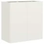 Pflanzgefäß aus kaltgewalztem Stahl in Weiß 80x40x80 cm von , Töpfe und Pflanzgefäße - Ref: Foro24-860711, Preis: 121,67 €, R...