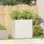 Pflanzgefäß aus kaltgewalztem Stahl in Weiß 80x40x80 cm von , Töpfe und Pflanzgefäße - Ref: Foro24-860711, Preis: 121,67 €, R...