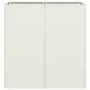 Pflanzgefäß aus kaltgewalztem Stahl in Weiß 80x40x80 cm von , Töpfe und Pflanzgefäße - Ref: Foro24-860711, Preis: 121,67 €, R...