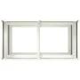 Pflanzgefäß aus kaltgewalztem Stahl in Weiß 80x40x80 cm von , Töpfe und Pflanzgefäße - Ref: Foro24-860711, Preis: 121,67 €, R...
