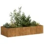 Rostiger Pflanzkübel 200x80x40 cm aus Cortenstahl von , Töpfe und Pflanzgefäße - Ref: Foro24-860758, Preis: 117,81 €, Rabatt: %