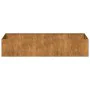 Jardinera oxidada 200x80x40 cm acero corten de , Maceteros y jardineras - Ref: Foro24-860758, Precio: 105,49 €, Descuento: %