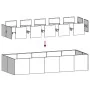 Rostiger Pflanzkübel 200x80x40 cm aus Cortenstahl von , Töpfe und Pflanzgefäße - Ref: Foro24-860758, Preis: 117,81 €, Rabatt: %