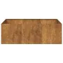 Jardinera oxidada 120x80x40 cm acero corten de , Maceteros y jardineras - Ref: Foro24-860751, Precio: 78,66 €, Descuento: %