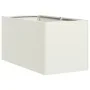 Cold-rolled white steel planter 40x80x40 cm by , Pots and planters - Ref: Foro24-860732, Price: 59,93 €, Discount: %