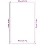 Brown doormat 90x150 cm by , Doormats - Ref: Foro24-4105585, Price: 38,70 €, Discount: %