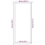 Blauer Fußabtreter 60x150 cm von , Fußmatten - Ref: Foro24-4105570, Preis: 24,38 €, Rabatt: %