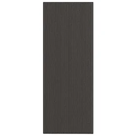 Striped black and grey doormat 115x300 cm by , Doormats - Ref: Foro24-4105598, Price: 79,93 €, Discount: %