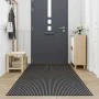 Gestreifter Fußabtreter in Schwarz und Grau 115x300 cm von , Fußmatten - Ref: Foro24-4105598, Preis: 79,93 €, Rabatt: %