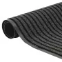 Felpudo a rayas negro y gris 115x300 cm de , Felpudos - Ref: Foro24-4105598, Precio: 79,93 €, Descuento: %