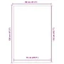 Blauer Fußabtreter 80x120 cm von , Fußmatten - Ref: Foro24-4105572, Preis: 27,01 €, Rabatt: %