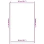 Brauner Fußabtreter 90x150 cm von , Fußmatten - Ref: Foro24-4105629, Preis: 32,31 €, Rabatt: %