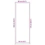 Anthrazitfarbene Fußmatte 60x180 cm von , Fußmatten - Ref: Foro24-4105615, Preis: 30,18 €, Rabatt: %