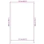 Graue Fußmatte 115x200 cm von , Fußmatten - Ref: Foro24-4105641, Preis: 50,17 €, Rabatt: %