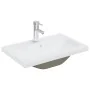 Badezimmermöbel mit integriertem Waschbecken und grauem Betonhahn. von , Badezimmermöbel - Ref: Foro24-3324889, Preis: 186,15...