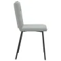 Dining chairs, set of 4, light gray velvet by , dining chairs - Ref: Foro24-3315309, Price: 167,72 €, Discount: %