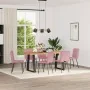 Esstischstühle, 6 Stück, rosa Samt von , Essstühle - Ref: Foro24-3315583, Preis: 247,36 €, Rabatt: %
