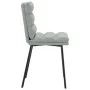 Sillas de comedor 4 unidades terciopelo gris claro de , Sillas de comedor - Ref: Foro24-3315382, Precio: 184,13 €, Descuento: %