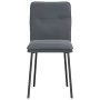 Dining chairs 4 units dark gray velvet by , dining chairs - Ref: Foro24-3315410, Price: 174,57 €, Discount: %