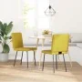 Esszimmerstühle, 2 Stück, gelber Samt von , Essstühle - Ref: Foro24-4101140, Preis: 87,82 €, Rabatt: %