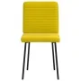 Esszimmerstühle, 2 Stück, gelber Samt von , Essstühle - Ref: Foro24-4101140, Preis: 87,82 €, Rabatt: %