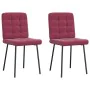Esszimmerstühle, 2 Stück, Samt, Weinrot von , Essstühle - Ref: Foro24-4101085, Preis: 89,58 €, Rabatt: %