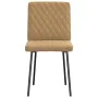 Esszimmerstühle, 4 Stück, braunes Samtgewebe von , Essstühle - Ref: Foro24-3315211, Preis: 165,12 €, Rabatt: %