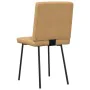 Esszimmerstühle, 4 Stück, braunes Samtgewebe von , Essstühle - Ref: Foro24-3315211, Preis: 165,12 €, Rabatt: %