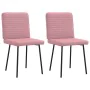 Esszimmerstühle, 2 Stück, rosa Samt von , Essstühle - Ref: Foro24-4101137, Preis: 87,82 €, Rabatt: %