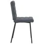 Sillas de comedor 4 unidades terciopelo gris oscuro de , Sillas de comedor - Ref: Foro24-3315181, Precio: 171,43 €, Descuento: %