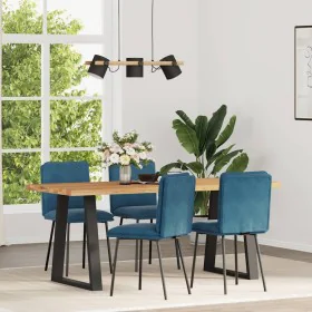 Esszimmerstühle, 4 Stück, blauer Samt von , Essstühle - Ref: Foro24-3315419, Preis: 169,90 €, Rabatt: %