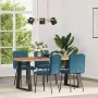 Esszimmerstühle, 4 Stück, blauer Samt von , Essstühle - Ref: Foro24-3315419, Preis: 169,90 €, Rabatt: %