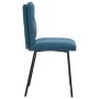 Esszimmerstühle, 4 Stück, blauer Samt von , Essstühle - Ref: Foro24-3315419, Preis: 169,90 €, Rabatt: %