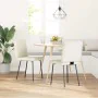 Dining chairs 2 units cream velvet by , dining chairs - Ref: Foro24-4101142, Price: 88,85 €, Discount: %