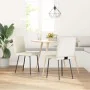 Esszimmerstühle, 2 Stück, cremefarbenes Samtgewebe von , Essstühle - Ref: Foro24-4101142, Preis: 88,48 €, Rabatt: %