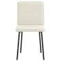 Dining chairs 2 units cream velvet by , dining chairs - Ref: Foro24-4101142, Price: 88,85 €, Discount: %