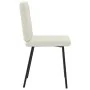 Esszimmerstühle, 2 Stück, cremefarbenes Samtgewebe von , Essstühle - Ref: Foro24-4101142, Preis: 88,48 €, Rabatt: %