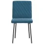 Esszimmerstühle, 4 Stück, blauer Samt von , Essstühle - Ref: Foro24-3315213, Preis: 165,10 €, Rabatt: %
