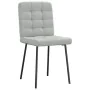 Drehbare Esszimmerstühle, 6 Stück, hellgraues Samtgewebe. von , Essstühle - Ref: Foro24-3315450, Preis: 254,86 €, Rabatt: %